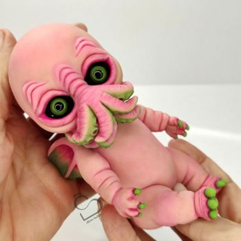 Solid silicone baby Cthulhu 13 cm (5") Version 5